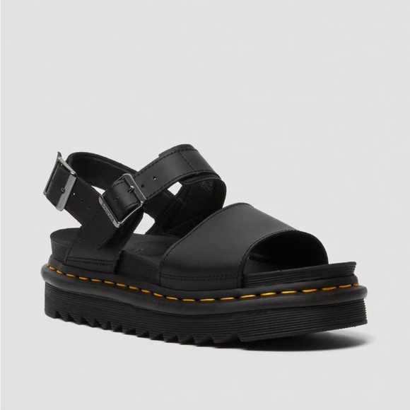 {NEW} DR. MARTENS Voss Women’s Leather Strap Sandals - Picture 2 of 11